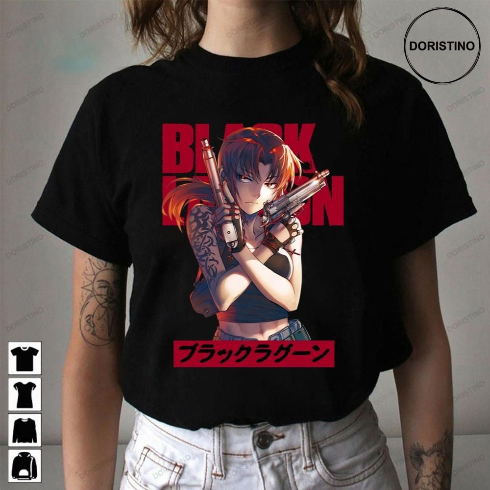 Revy 5 Black Lagoon Graphic Limited Edition T-shirts